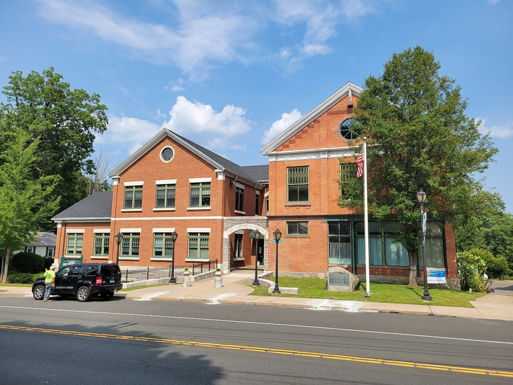 Town Hall in New Hartford, Connecticut