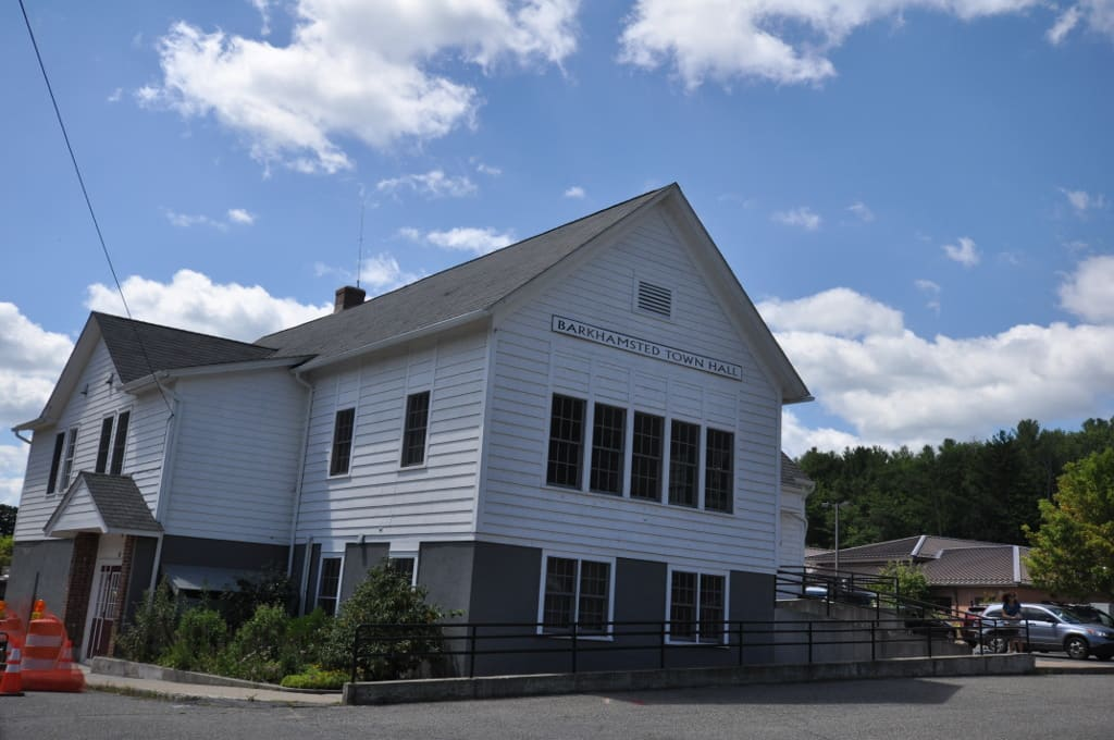 Barkhamsted Town Hall in Barkhamsted, Connecticut