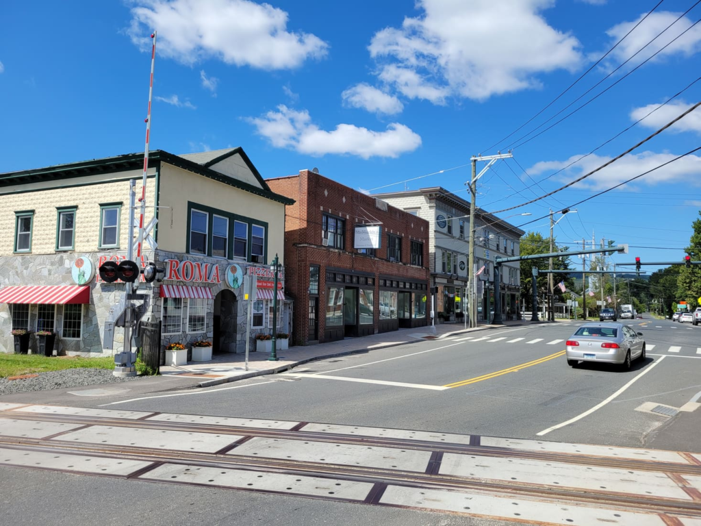 Main Street in North Canaan, Connecticut