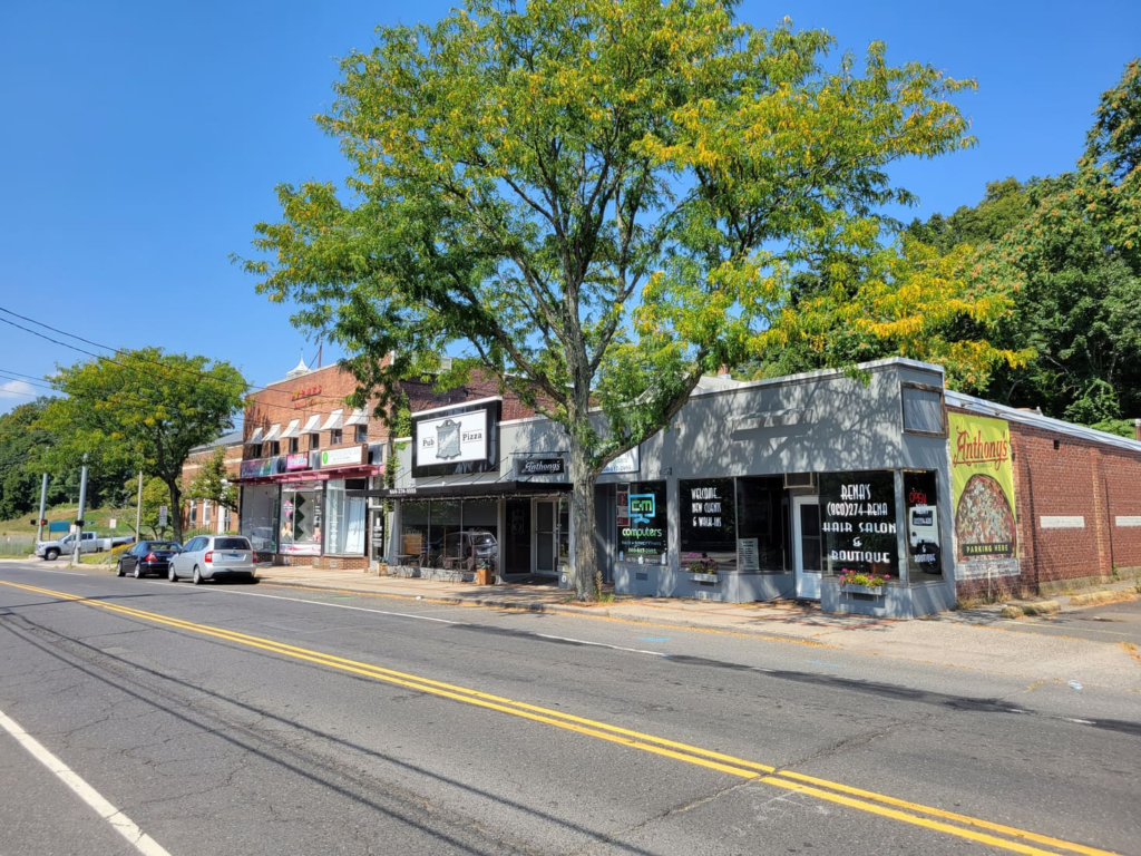 Main Street in Oakville, Connecticut