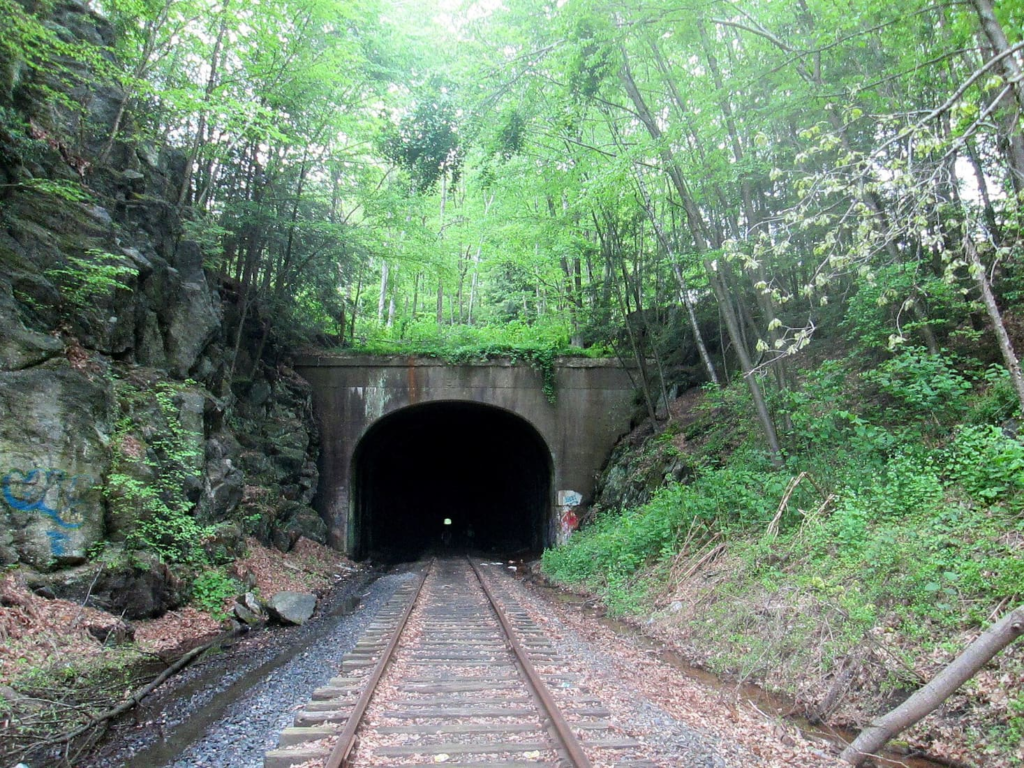 Pequabuck Tunnel in Plymouth, Connecticut