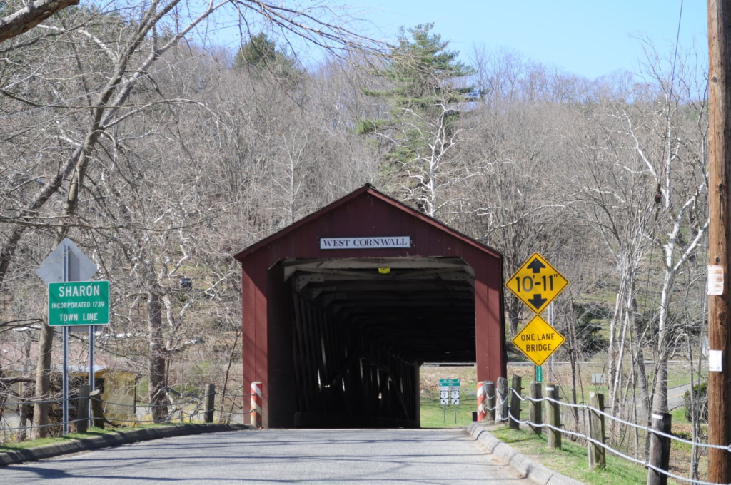 West Cornwall Covered Bridge in Cornwall, Connecticut